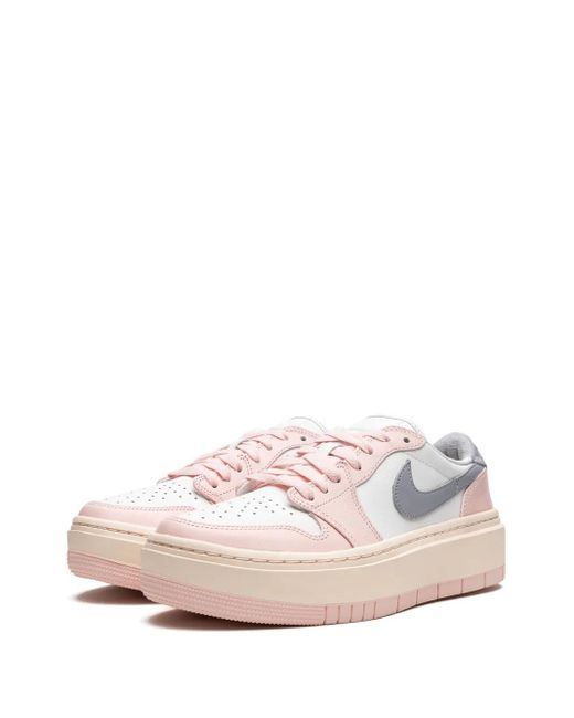 Nike Pink 1 Elevate Low Air Jordan Wmns
