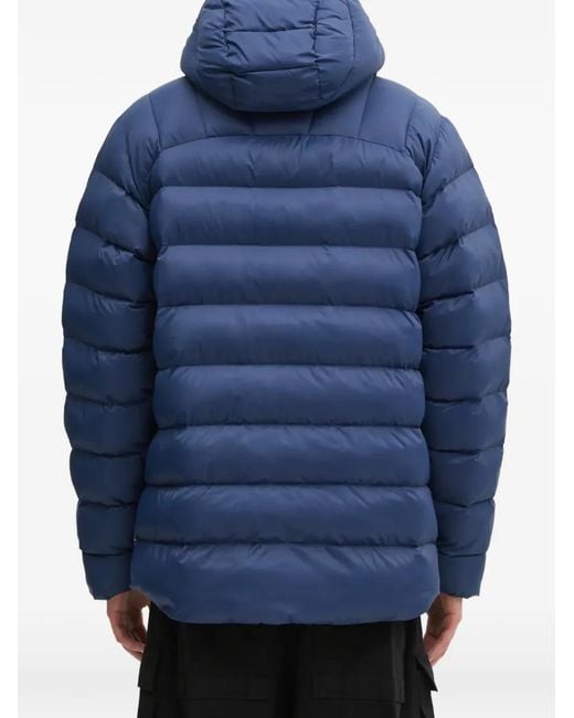 Fjallraven Blue Expedition Hooded-Padded Jacket for men