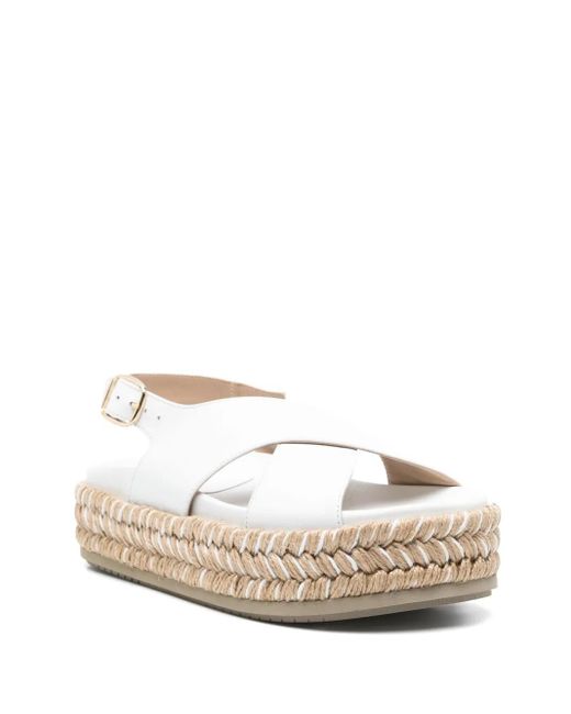 Paloma Barceló Natural Francia Espadrilles