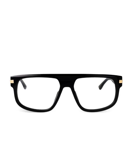 DSquared² Brille Mit Eckigem Gestell in Black für Herren