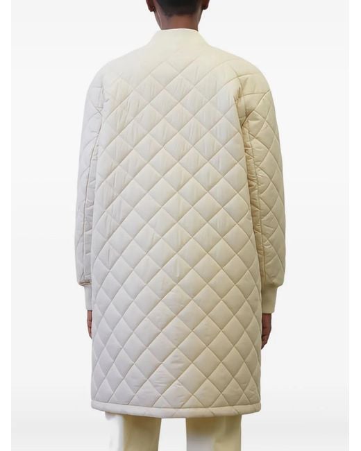 Marc O' Polo White Quilted Coat