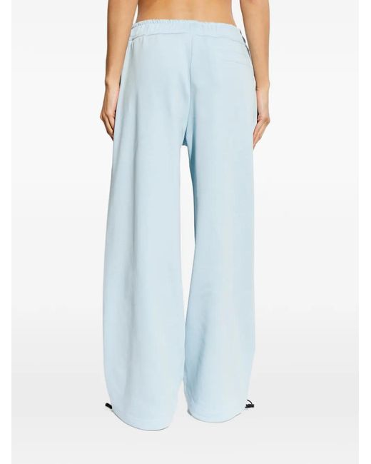 Versace Jeans Couture Blue Logo Trousers