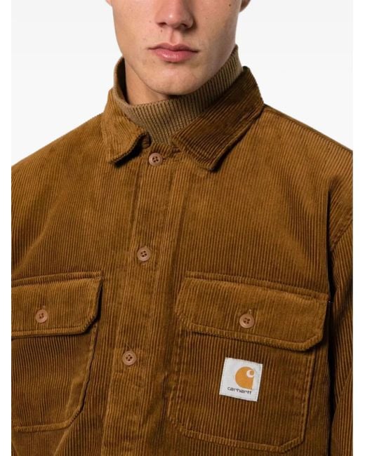 Carhartt Brown Whitsome Shirt Jac for men