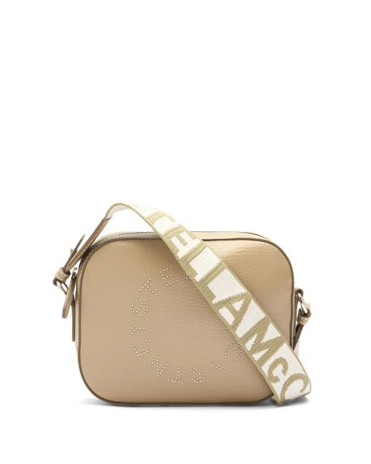 Stella McCartney Natural Logo Cross Body Bag