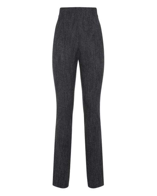 Alberta Ferretti Blue Klassische Hose