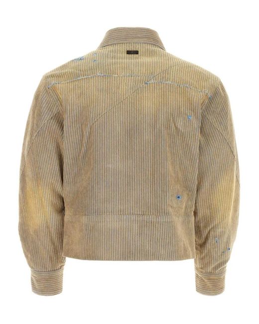 Adererror Natural Carid Aging Trucker Jacket for men