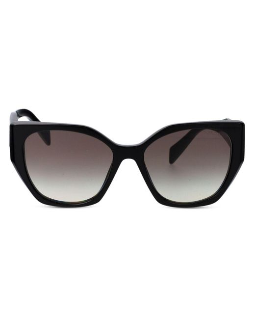 Prada Brown Square-Frame Sunglasses