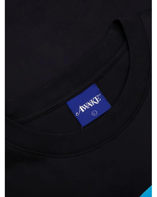 メンズ AWAKE NY グラフィック Tシャツ Black