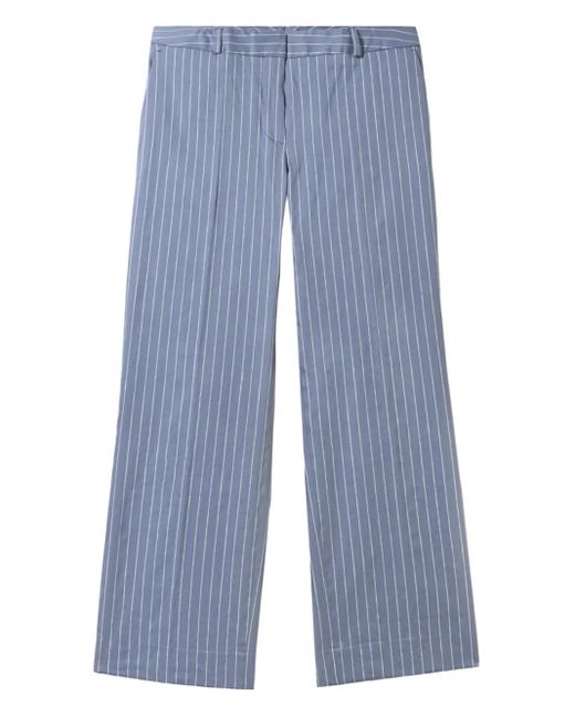 Brooks Brothers Blue Pinstripe Trousers