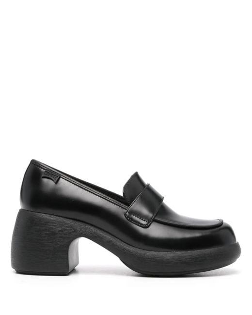 Camper Black 65Mm Thelma Heeled Loafers