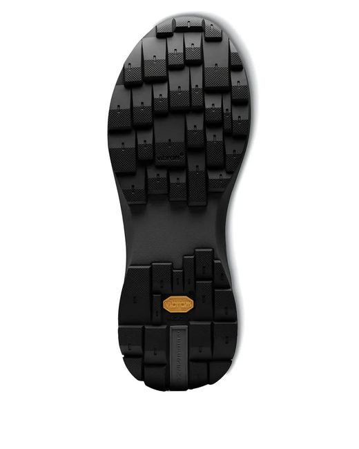 Referenc Black Round Toe Logo Derbi Shoes for men