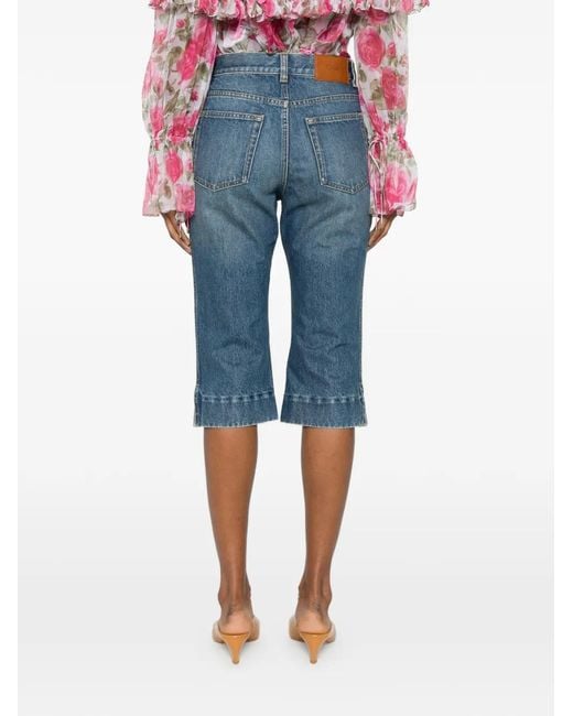 Chloé Blue "Capri" High Waisted Jeans