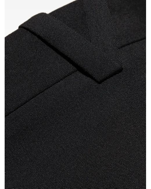 Versace Black Wool Formal Pants for men