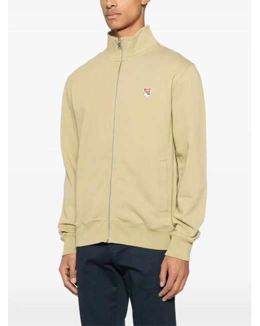 Maison Kitsuné Natural Fox Head-Patch Sweatshirt for men