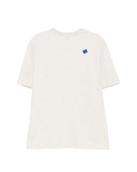 Adererror White Logo-Patch T-Shirt