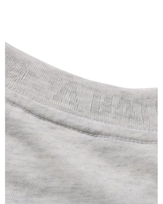 T-Shirt Ape Head Con Ricamo di A Bathing Ape in Gray da Uomo
