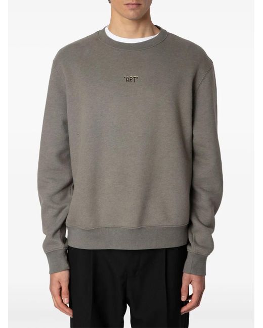 Zadig & Voltaire Gray Simba Photoprint Sweater for men
