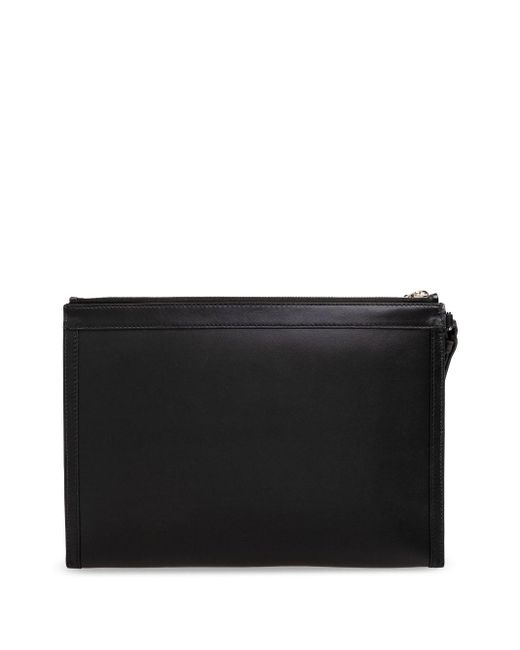 Lanvin Black X Future Appliqué-detail Clutch Bag for men