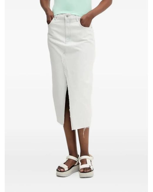 HUGO Denim Rok in het White