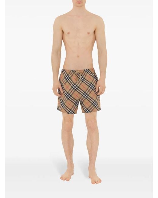 Burberry Multicolor Swim Shorts for men