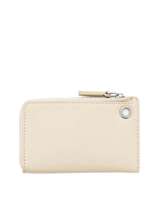Marc Jacobs Natural Top-Zip Charm Wallet