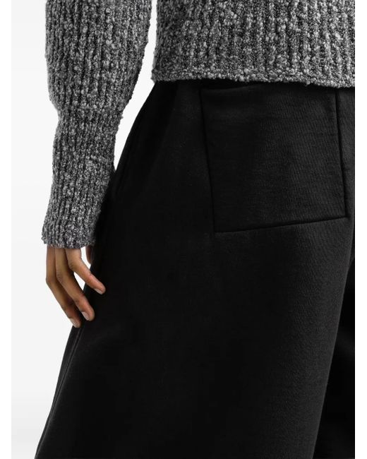 Dolce & Gabbana Black Panelled Drawstring Trousers for men
