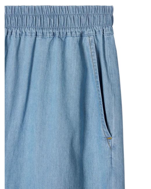 Paul Smith Blue Elasticated Trousers