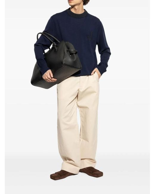 Jacquemus Brown The Carré Suede Loafers for men