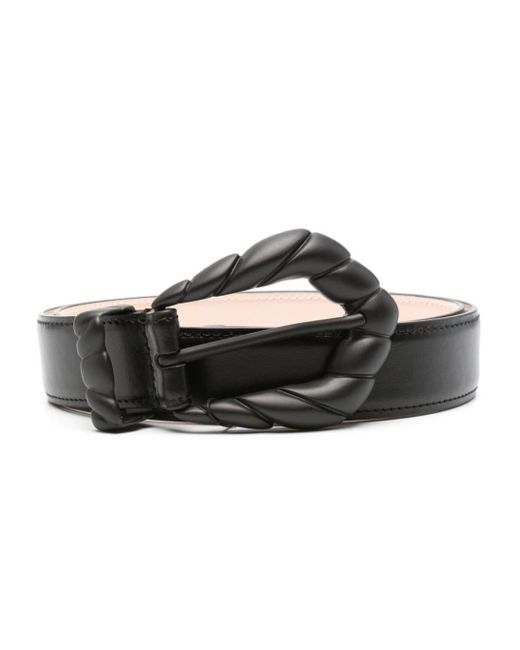 IRO Black Embella Leather Belt