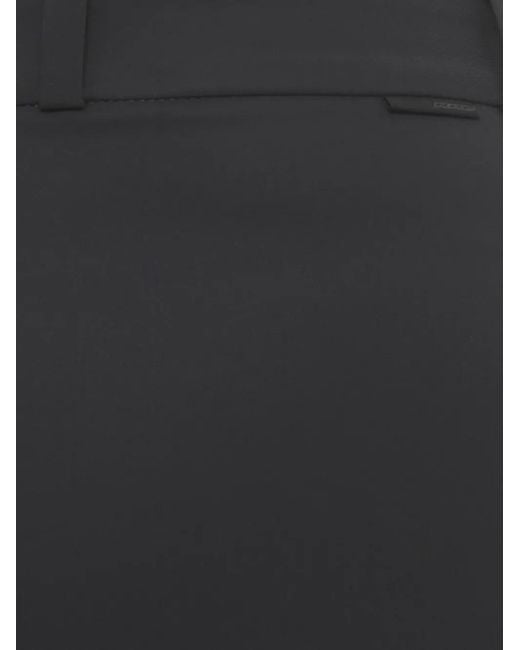 Rrd Black Belt-Loops Trousers