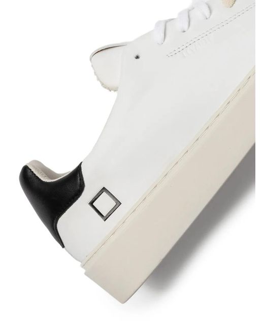 Date White Heel-Counter Sneakers for men