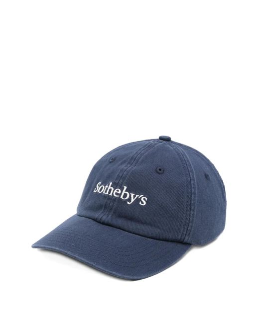 FRAME Blue X Sotheby's Embroidered Cap