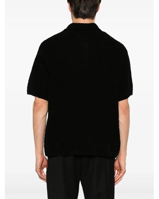 Polo Bouclé di Represent in Black da Uomo