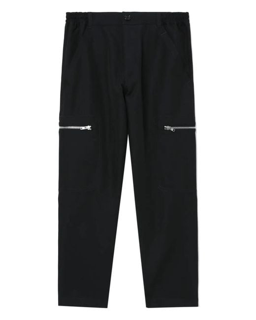 Comme des Garçons Black Zip-Pocket Trousers for men