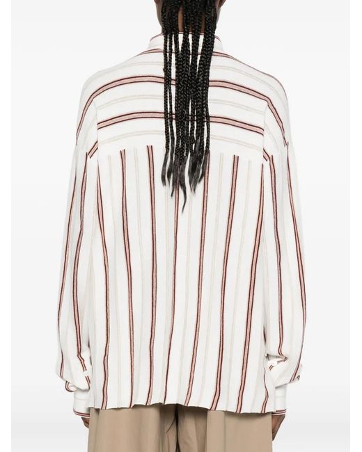 Camicia A Righe di Bompard in White
