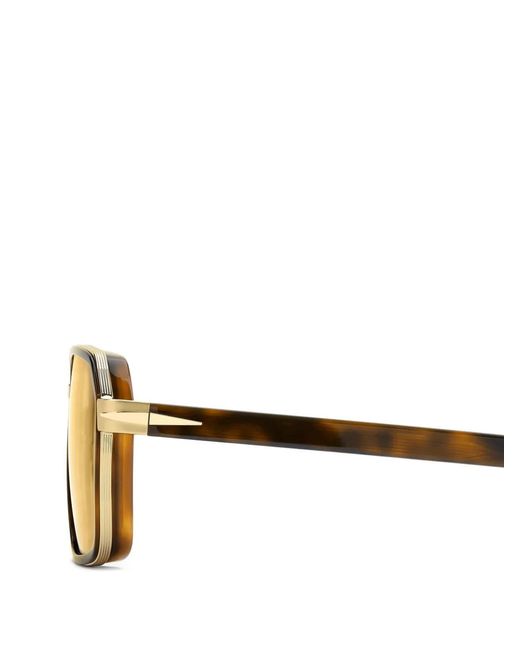 David Beckham Metallic Geometric-Frame Sunglasses for men