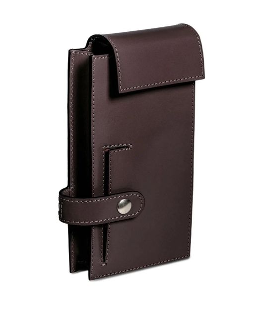 Merryl Tielman Black Jimmy Flap Pocket Cross Body Bag