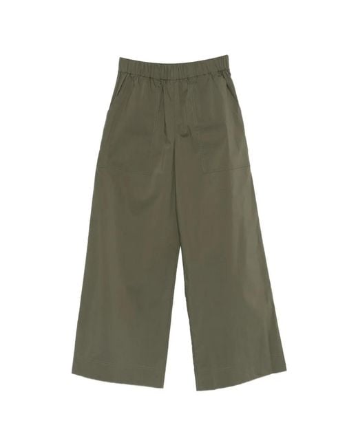 Jonathan Simkhai Green Arden Pull-On Trousers