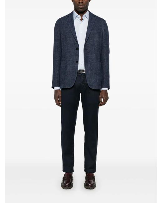 Jacob Cohen Blue Bobby Trousers for men