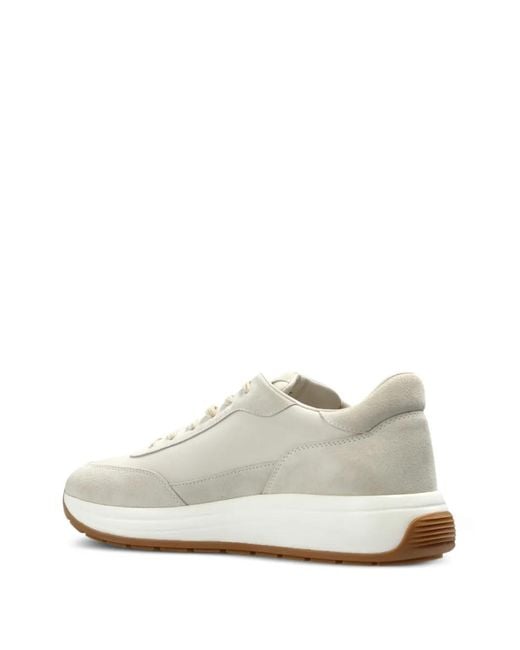 Hogan White Lace-Up Sneakers for men