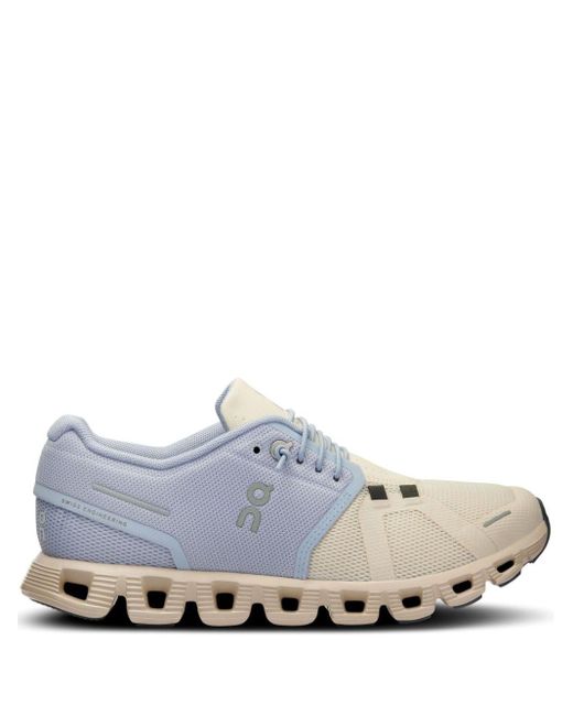 Sneakers Cloud 5 bicolore di On Shoes in White