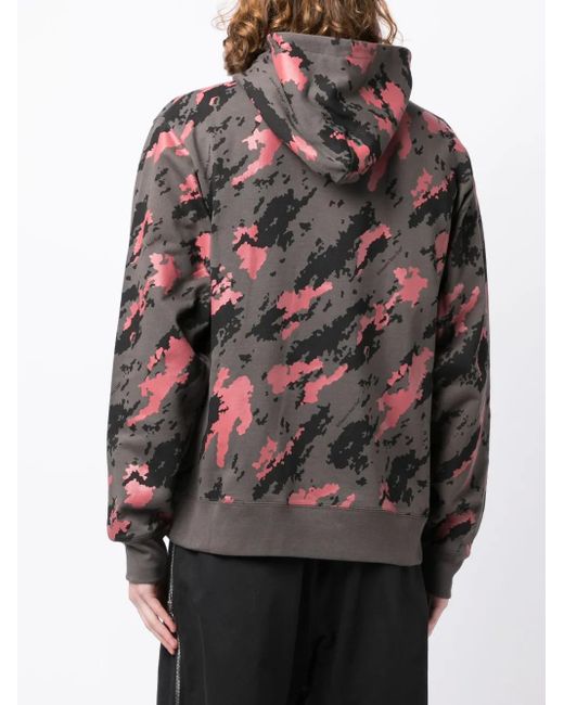 Felpa Con Stampa Camouflage di BBCICECREAM in Gray da Uomo