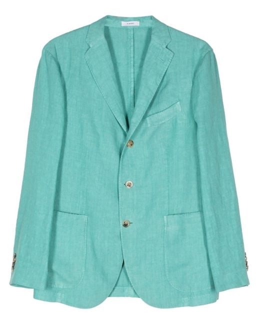 Boglioli Green K-jacket Single-breasted Blazer for men