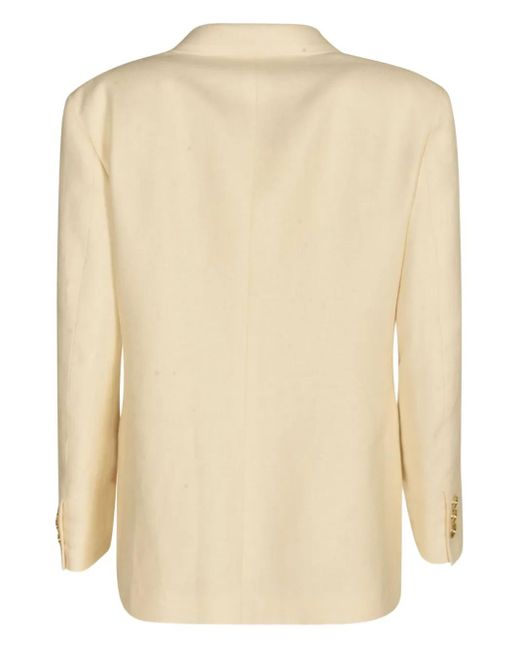Blazé Milano Natural Single-Breasted Blazer