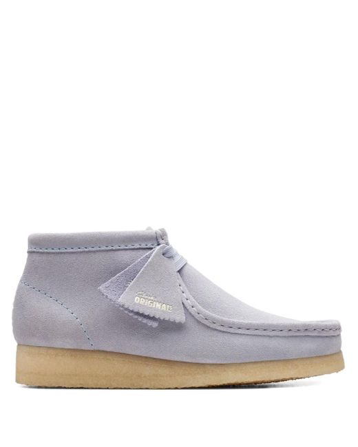 Clarks White Wallabee Boots