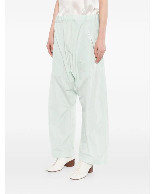 Sofie D'Hoore White Drawstring Tapered Trousers