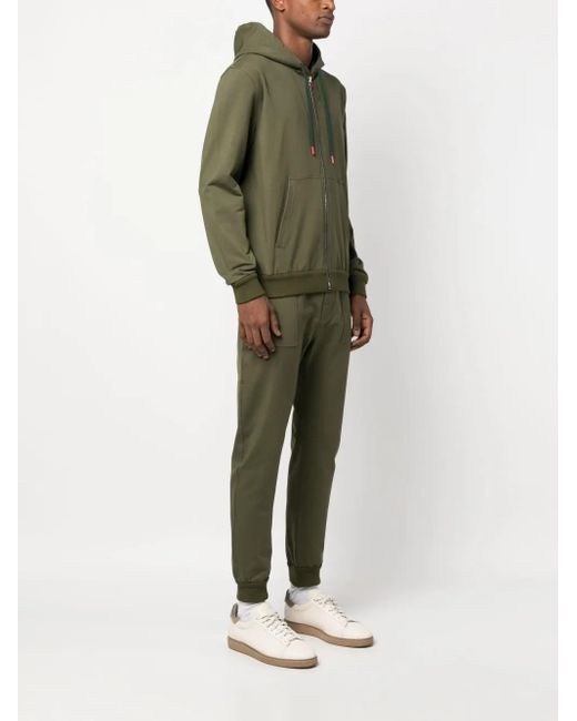 Kiton Trainingspak Met Capuchon in het Green voor heren