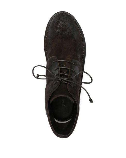 Marsèll Black Sancrispa Alta Pomice Ankle Boots for men