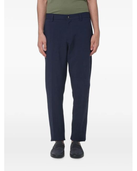 Siviglia Blue Pantalon De Costume for men