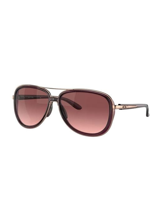 Oakley Pink Split Time Sunglasses